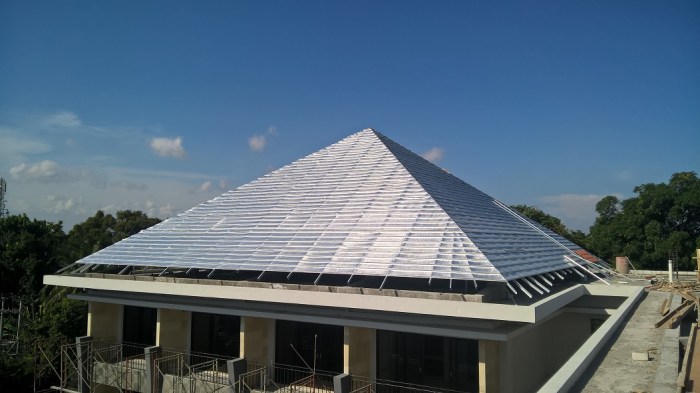 Rangka Baja Ringan Kombinasi Limas dan Setengah Kremona DPS-139