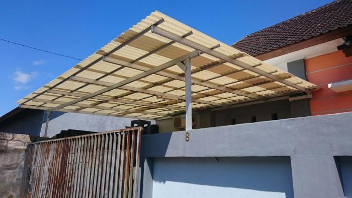 Kanopi Baja Ringan GoGreen Putih DPSF-97